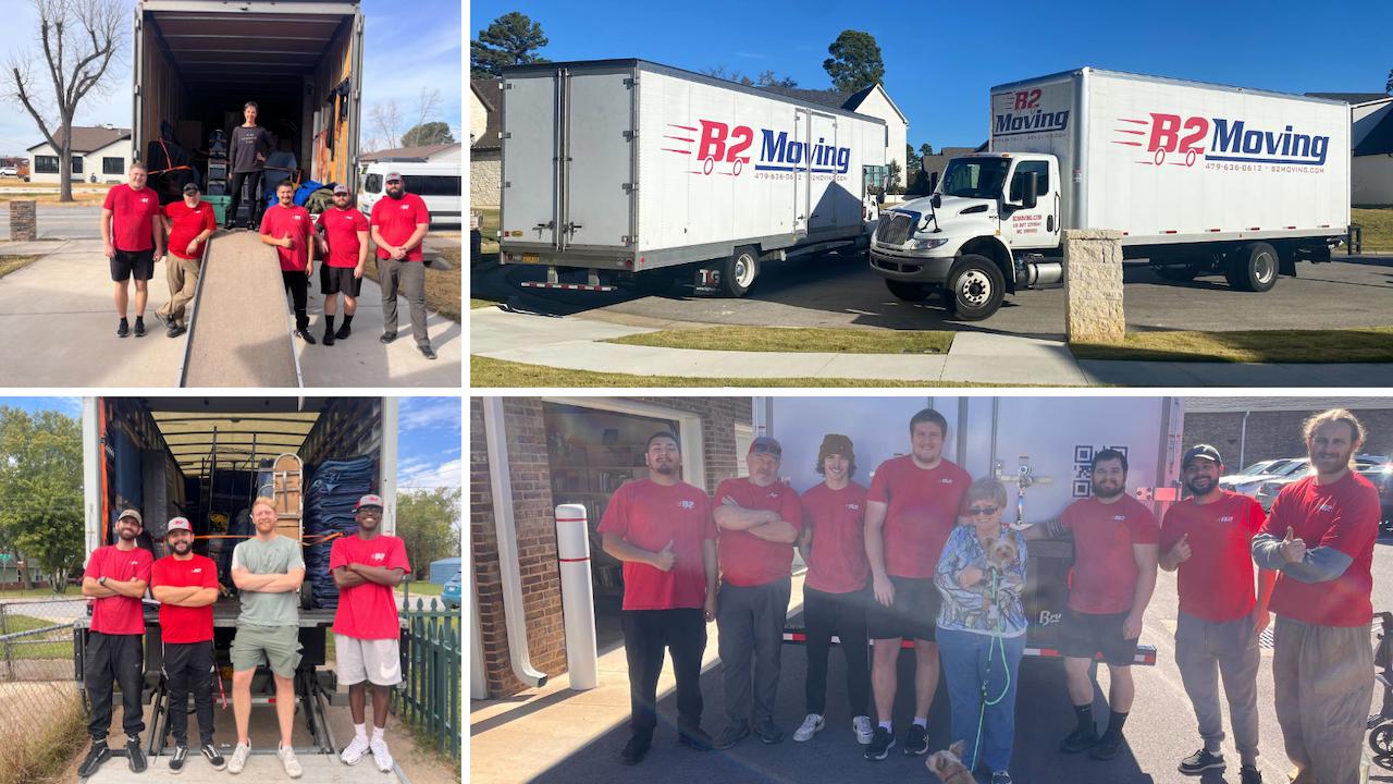 B2 Moving crews helping families in Northwest Arkansas
