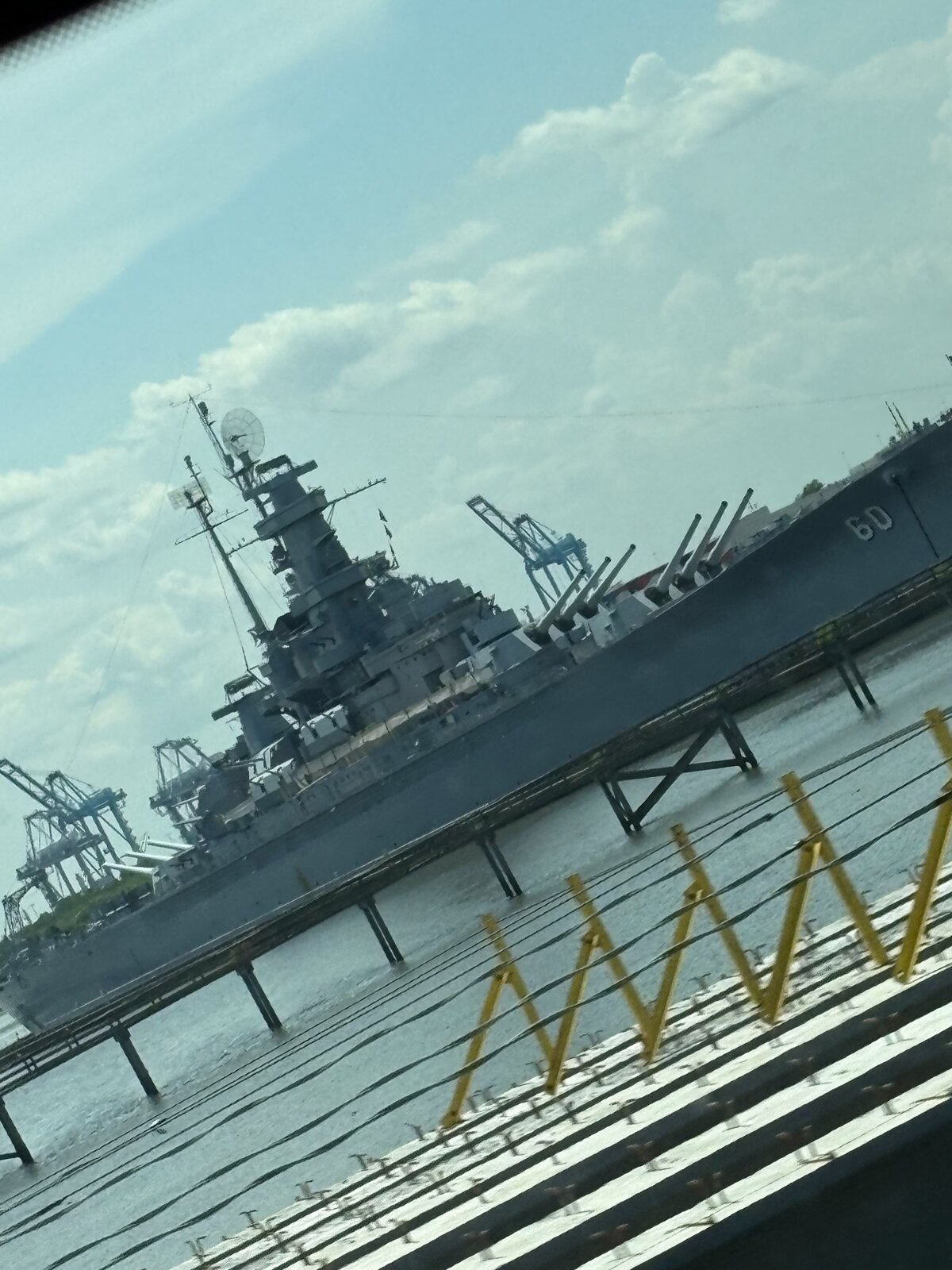 USS Alabama Battleship Memorial Park in Mobile Alabama along a B2 Moving route to Florida