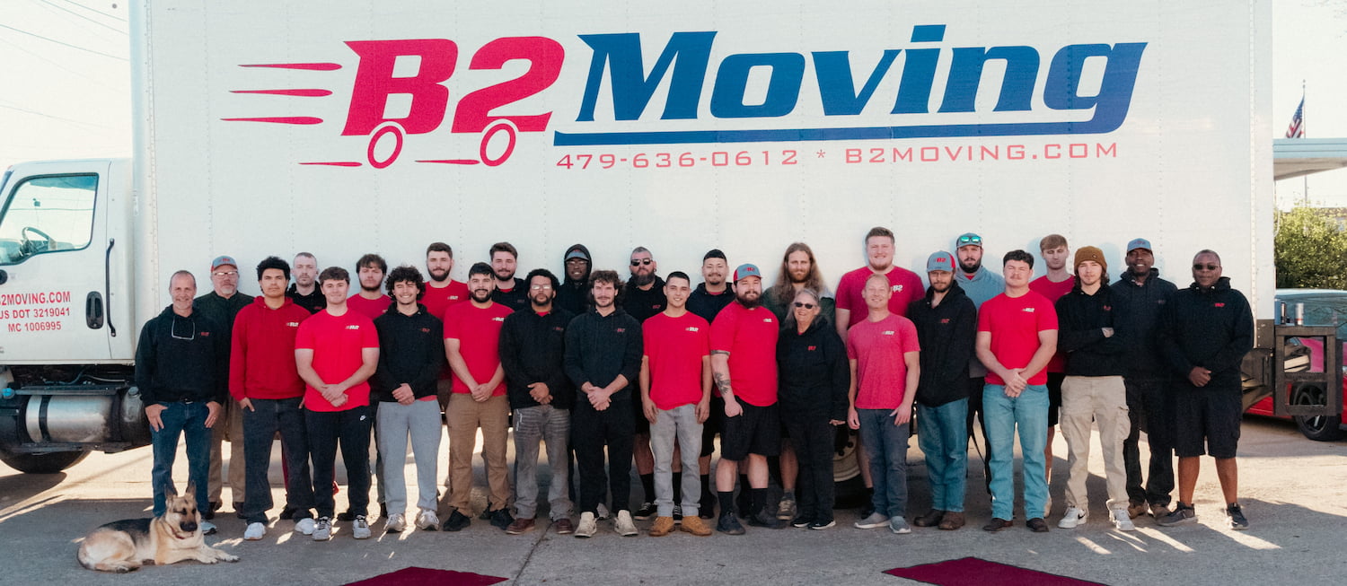 B2 Moving team — 5-star movers serving Rogers, Bentonville, and NWA
